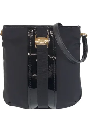 Salvatore Ferragamo Dame, Pre-owned, Svart, ONE SIZE