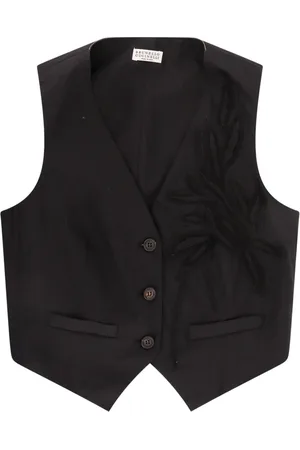 Brunello Cucinelli Dame, Jakker, Svart, S
