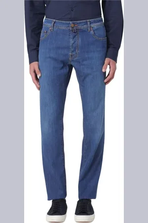 Jacob Cohen Herre, Jeans, Blå, W40