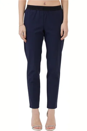 ERMANNO SCERVINO Dame, Bukser, Blå, M