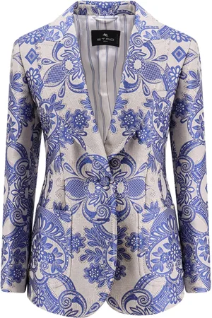Etro Dame, Jakker, Blå, L