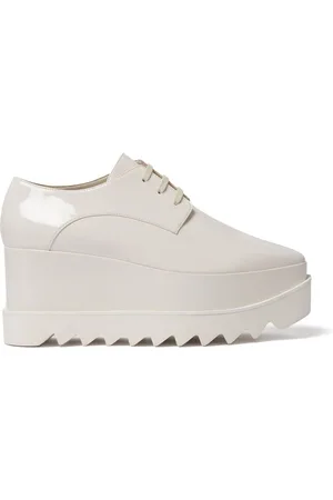 Stella McCartney Dame, Sko, Hvit, 38 1/2 EU