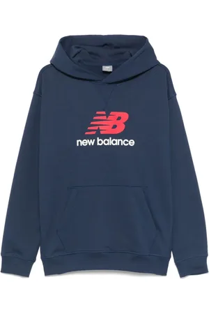 New Balance Herre, Gensere & Hettegensere, Blå, S