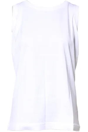 Dolce & Gabbana Dame, Topper, Hvit, 2XS
