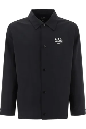 A.P.C. Herre, Skjorter, Svart, L