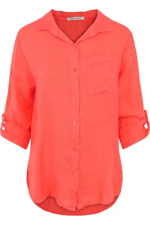 Haust Collection Dame, Bluser & Skjorter, Oransje, S