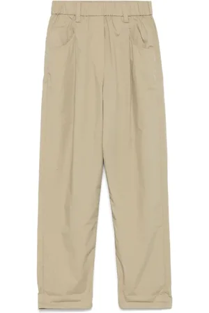 Brunello Cucinelli Dame, Bukser, Grønn, 2XS
