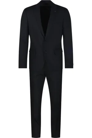 LARDINI Herre, Dress, Svart, M