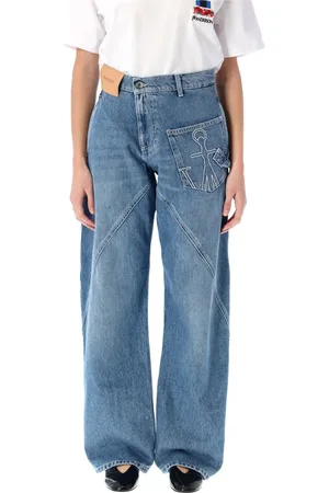 J.W.Anderson Dame, Jeans, Blå, W27