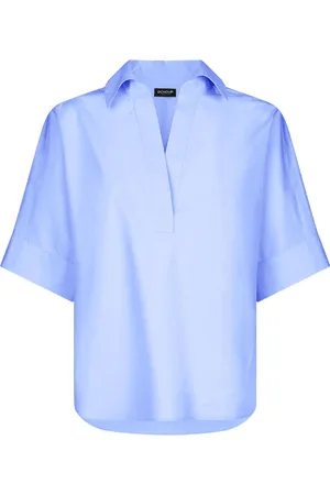 Dondup Dame, Bluser & Skjorter, Blå, M