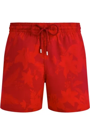 Vilebrequin Herre, Svømmetøy, Rød, 2XL