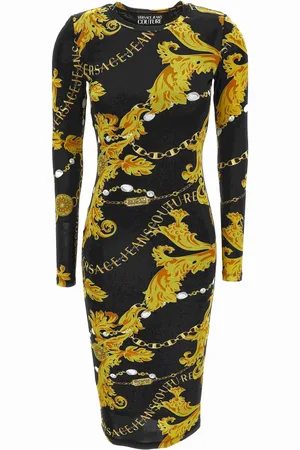 VERSACE Dame, Kjoler, Flerfarget, S
