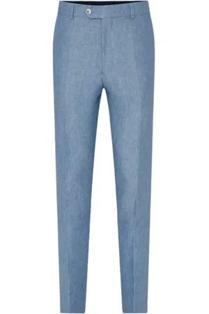 Oscar Jacobson Herre, Bukser, Blå, 3XL