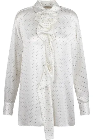 ERMANNO SCERVINO Dame, Bluser & Skjorter, Hvit, 2XS