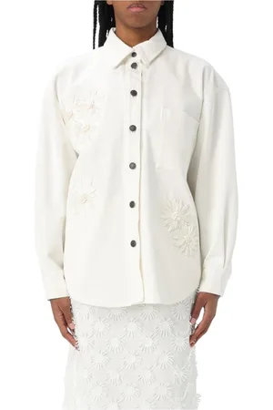 Msgm Dame, Jakker, Hvit, S