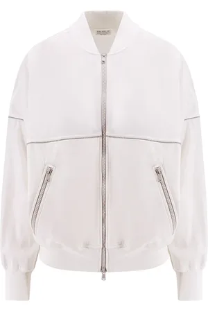Brunello Cucinelli Dame, Jakker, Hvit, M