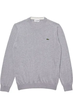 Lacoste Herre, Gensere & Hettegensere, Grå, XS
