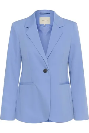 Kaffe Dame, Jakker, Blå, 2XL