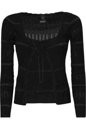Pinko Dame, Strikkevarer, Svart, S