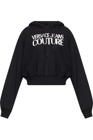 VERSACE Dame, Gensere & Hettegensere, Svart, M