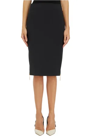 Elisabetta Franchi Dame, Skjørt, Svart, XL