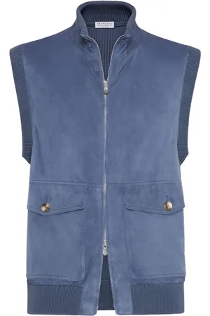 Brunello Cucinelli Herre, Jakker, Blå, L