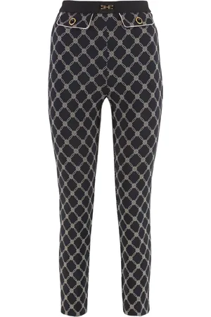 Elisabetta Franchi Dame, Bukser, Svart, XS