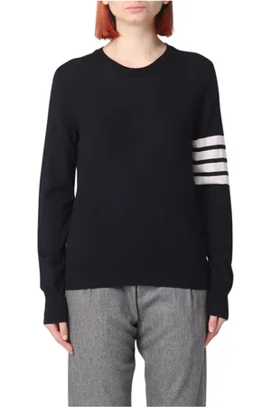 Thom Browne Dame, Strikkevarer, Blå, S