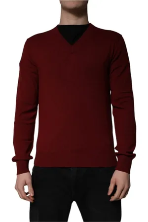 Dolce & Gabbana Herre, Strikkevarer, Brun, M