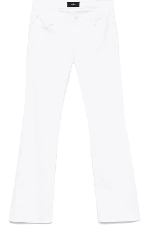 7 for all Mankind Dame, Jeans, Hvit, W26