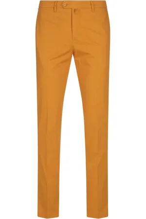 Kiton Herre, Bukser, Oransje, W36