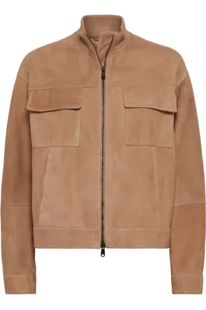 Brunello Cucinelli Dame, Jakker, Brun, S