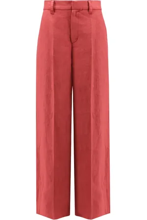 Brunello Cucinelli Dame, Bukser, Rød, XS