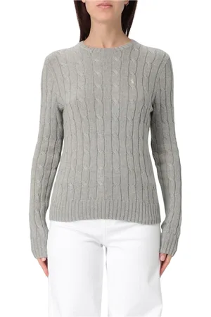 Ralph Lauren Dame, Strikkevarer, Grå, M