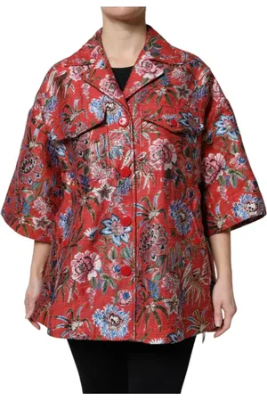 Dolce & Gabbana Dame, Jakker, Rød, S