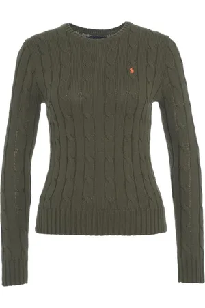 Ralph Lauren Dame, Strikkevarer, Grønn, S
