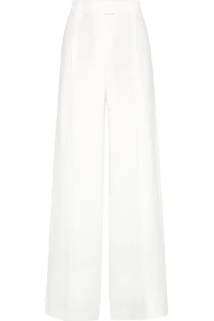 Brunello Cucinelli Dame, Bukser, Hvit, 3XS