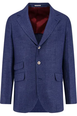 Brunello Cucinelli Herre, Jakker, Blå, 2XL