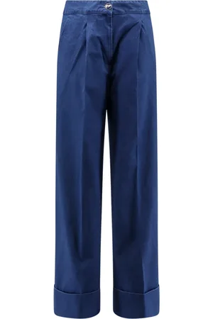 VALENTINO Dame, Bukser, Blå, 2XS