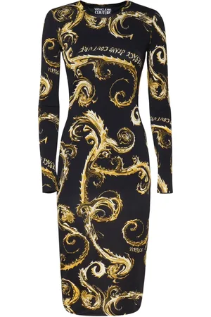 VERSACE Dame, Kjoler, Flerfarget, S