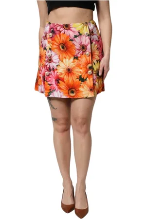 Dolce & Gabbana Dame, Skjørt, Flerfarget, XS