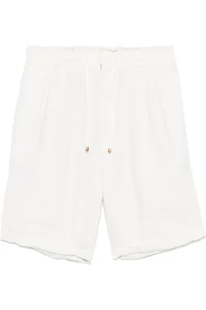 Brunello Cucinelli Herre, Shorts, Hvit, M