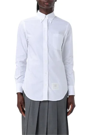 Thom Browne Dame, Bluser & Skjorter, Hvit, S