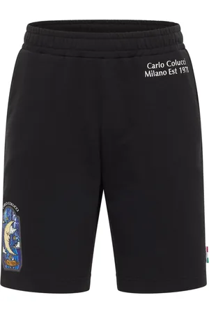 Carlo Colucci Herre, Shorts, Svart, XL