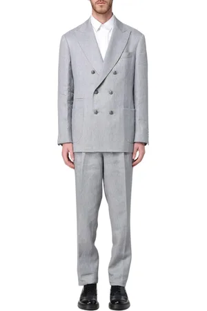 Brunello Cucinelli Herre, Dress, Grå, L