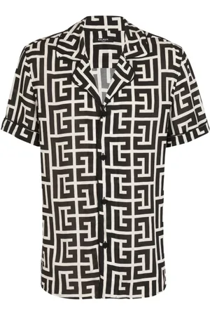 Balmain Herre, Skjorter, Svart, L