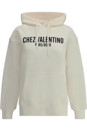 VALENTINO Dame, Gensere & Hettegensere, Hvit, XS