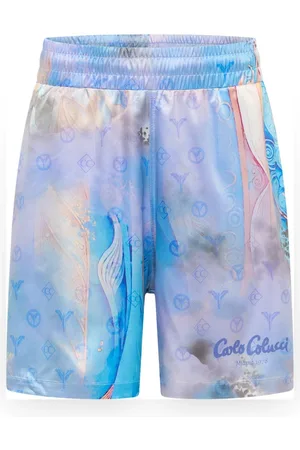 Carlo Colucci Herre, Shorts, Blå, 2XL
