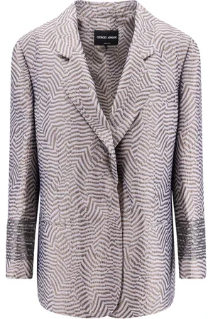 Giorgio Armani Dame, Jakker, Grå, M
