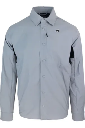 K-Way Herre, Skjorter, Grå, 2XL